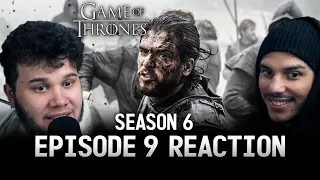 The Game of Thrones Season 6 Episode 9 REACTION |Battle of the Bastards