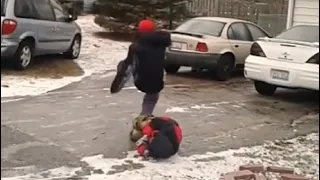 FUNNY WINTER FAILS COMPILATION