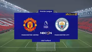 PES 2021 Manchester United Vs Manchester City [Old Trafford] | Realism Mods | Superstar AI