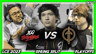 THE VITRIOL (LCS 2023 CoStreams | Spring Split | Playoffs: Match 3 | 100 vs GG)