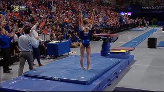 Alex McMurtry (Florida) 2018 Vault vs LSU 9.9