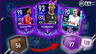 INSANE 56 - 97 OVR TEAM UPGRADE! THE NICEST LOOKING FIFA MOBILE 21 STARTER TEAM! VSA GAMEPLAY!