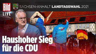 🔴 Landtagswahl in Sachsen-Anhalt: CDU gewinnt haushoch vor AfD