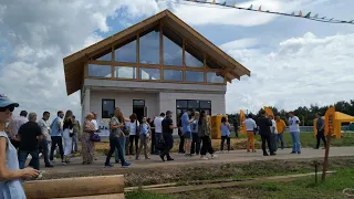 Open Village выставка строительных технологий где вы выберете свой дом, строителя, кто его построит