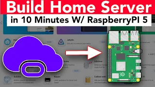 Raspberry Pi 5 - How To Build POWERFUL Home Server in 10 Minutes With CasaOS (2024)