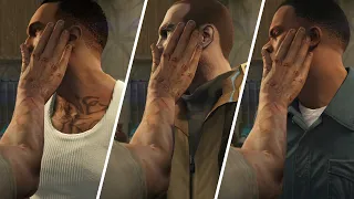 Every GTA Protagonist Getting Smacked By Trevor