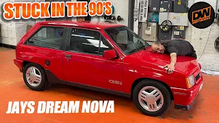 Jays Dream Vauxhall Nova GTE - Stuck in the 90's Opel Corsa GSI