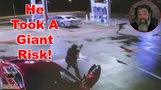 Good Samaritan Bystander Drops Armed Mugger