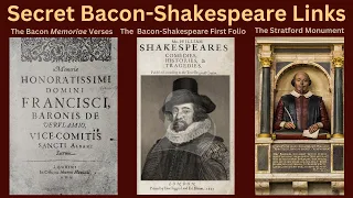 Secret Bacon-Shakespeare Links - Bacon Verses, Shakespeare First Folio & The Stratford Monument