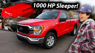 I Bought A SLEEPER F150 Work Truck (Rolling Burnouts)