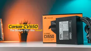 Dont Buy Corsair VS650 ! CV650 Is Here! | Corsair CV650 80+ Bronze PSU Overview