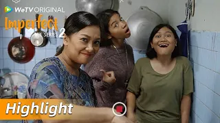 Highlight EP14 Tante Ratna akan ikut kompetisi masak? | WeTV Original Imperfect The Series 2