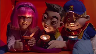 Lazy Town | Sing along with Robbie Rotten and Here We Go Music Video | Lazy Town Songs