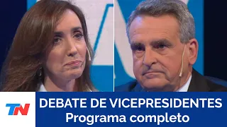 EL DEBATE DE AGUSTÍN ROSSI Y VICTORIA VILLARRUEL, CANDIDATOS A VICEPRESIDENTE, EN "A DOS VOCES"