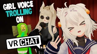 The Chaos of VRChat (ft filian) | Girl Voice Trolling