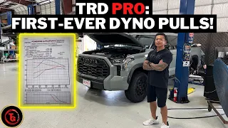 2022 Toyota Tundra TRD PRO: FIRST-EVER DYNO PULLS ARE CRAZY! Plus A Sneak Peak Of My Honda S2000!
