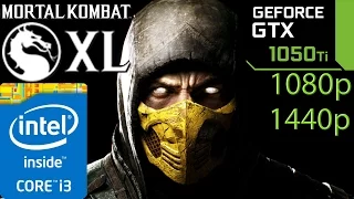 Mortal Kombat XL: GTX 1050 ti - i3 6100 - 1080p - 1440p