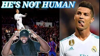 American First time reacting to Cristiano Ronaldo - 20 ''He's Not Human'' Moments