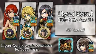 [ DFFOO GL ] Llyud Event LUFENIA+ | Llyud and Queen Aura Combination