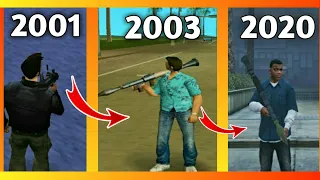 Evolution of rpg logic in gta games (2001 - 2020 ) which is best rpg | gta comparison rpg  | xpota