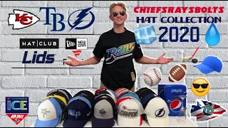 My Sports HATS Collection | 2020 Edition | ChiefsRaysBolts