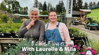Edible Flowers With Laurelle And Mila