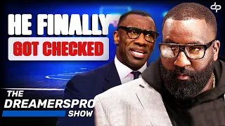 Kendrick Perkins Checks Shannon Sharpe On Live TV Over His Ridiculous Comments On Michael Jordan