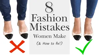 8 Fashion MISTAKES you might be making!! // + How to fix!!