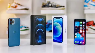 iPhone 12 & iPhone 12 Pro Unboxing with Camera Test