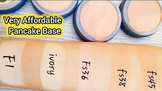 Which Affordable Pancake Base is the Best MAC, KRYOLAN OR CHRISTINE in summer ⛱️🌞