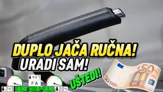 Kako poboljsati rucnu kocnicu! URADI SAM✅