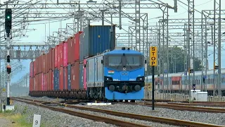 Real Action of High Speed DFC Trains ~ WDFC INDIA