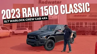 New 2023 Ram 1500 Classic SLT Warlock Crew Cab 4x4 - HEMI V8 | Stock # PR17623 - Redwater Dodge