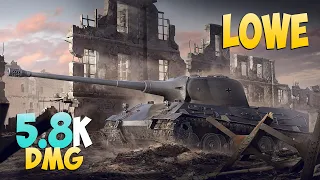 Lowe - 5 Kills 5.8K DMG - Old beast! - World Of Tanks