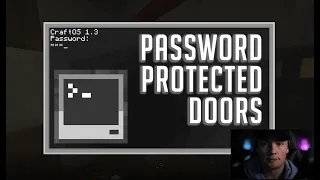 ComputerCraft - Password Protected Door Lock - Part 1