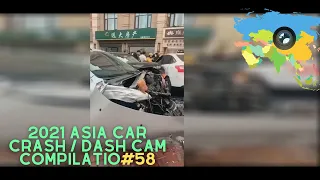 【Car accident】China car accident 2021/Driving recorder/Car Crash Compilation#58