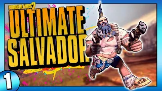 Borderlands 2 | Ultimate Salvador Funny Moments and Drops | Day #1