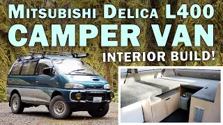 Campervan Conversion / Mitsubishi Delica L400 / EP01:  Interior Build