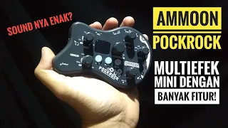 Ammoon Pockrock. Multieffect mini dengan banyak fitur! Sound nya enak?
