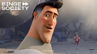 Megamind (2010) Metro Man Returns Scene