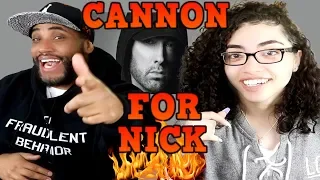 MY DAD REACTS TO Eminem - Cannon for Nick (NICK CANNON DISS RESPONSE) REACTION