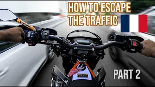How To Escape the Traffic (SUPERMOTO) #part2