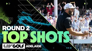 TOP SHOTS: Highlights Of The Best Shots From Round 2 | LIV Golf Adelaide