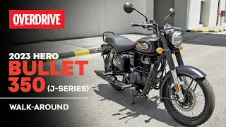 2023 Royal Enfield Bullet 350 (J-series) - walk-around, design changes and exhaust note | OVERDRIVE