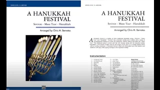 A Hanukkah Festival, by Chris M. Bernotas -  Score & Sound