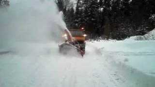 Unimog Schneeschleuder Winterdienst Friedenfels