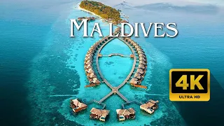 MALDIVES 4K - Scenic Relaxation Film With Calming Music