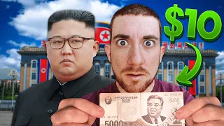 What Can $10 Get in NORTH KOREA? (Bizarre Place)