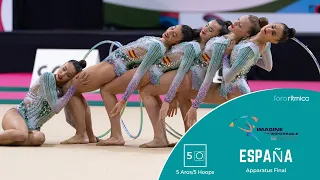 España 5 aros/5 hoops Final - Campeonato de Europa Tel Aviv 2022