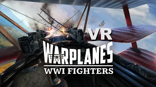 Warplanes: WW1 Fighters. VR. Аэропланы Первой Мировой Войны.